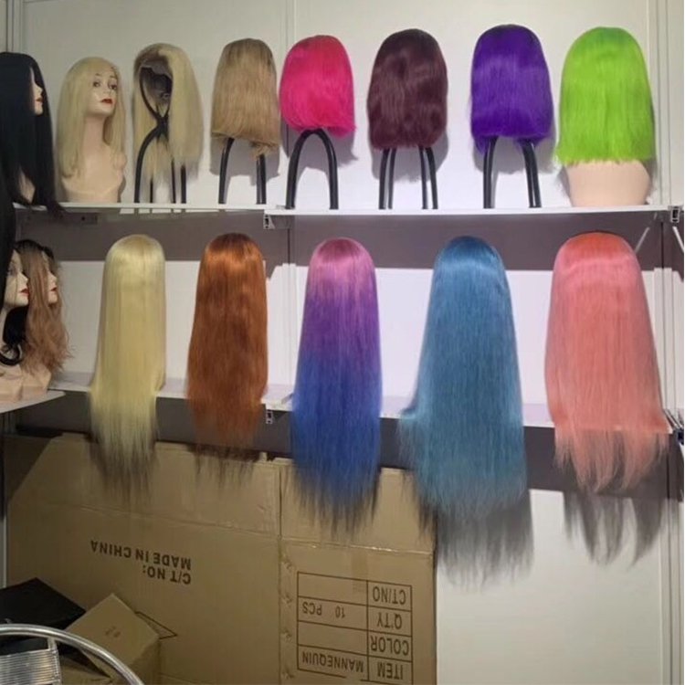 Wholesale 360 Lace Frontal Human Hair Wigs Brazilian 360 Lace Frontal Wig Raw Cheap 360 Wigs for Black Women