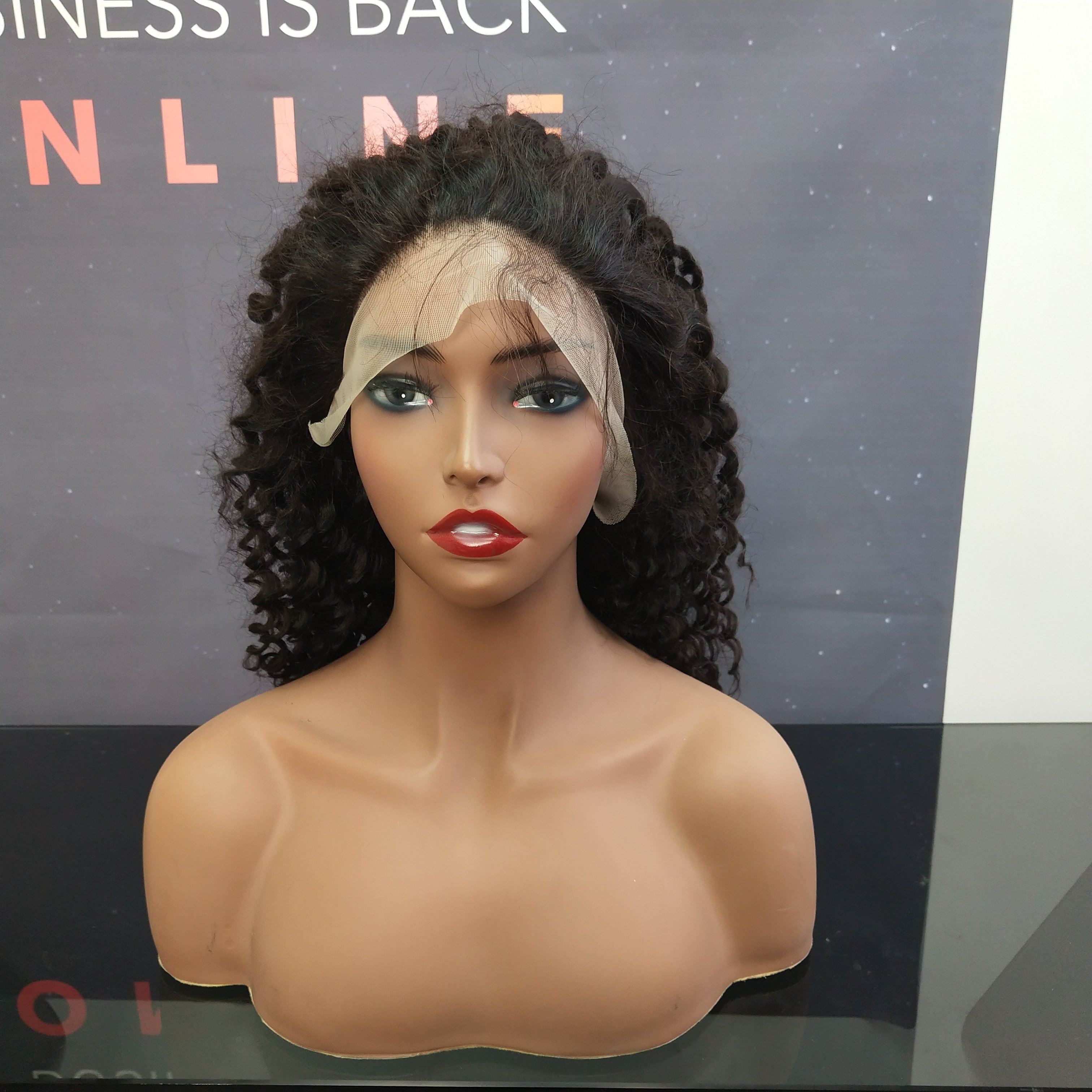 Raw Cambodian Hair Wig,200 Density 30 Inch Hd Deep Wave Lace Frontal Wig 13x4 Lace Front Human Hair Wigs with Baby Hair