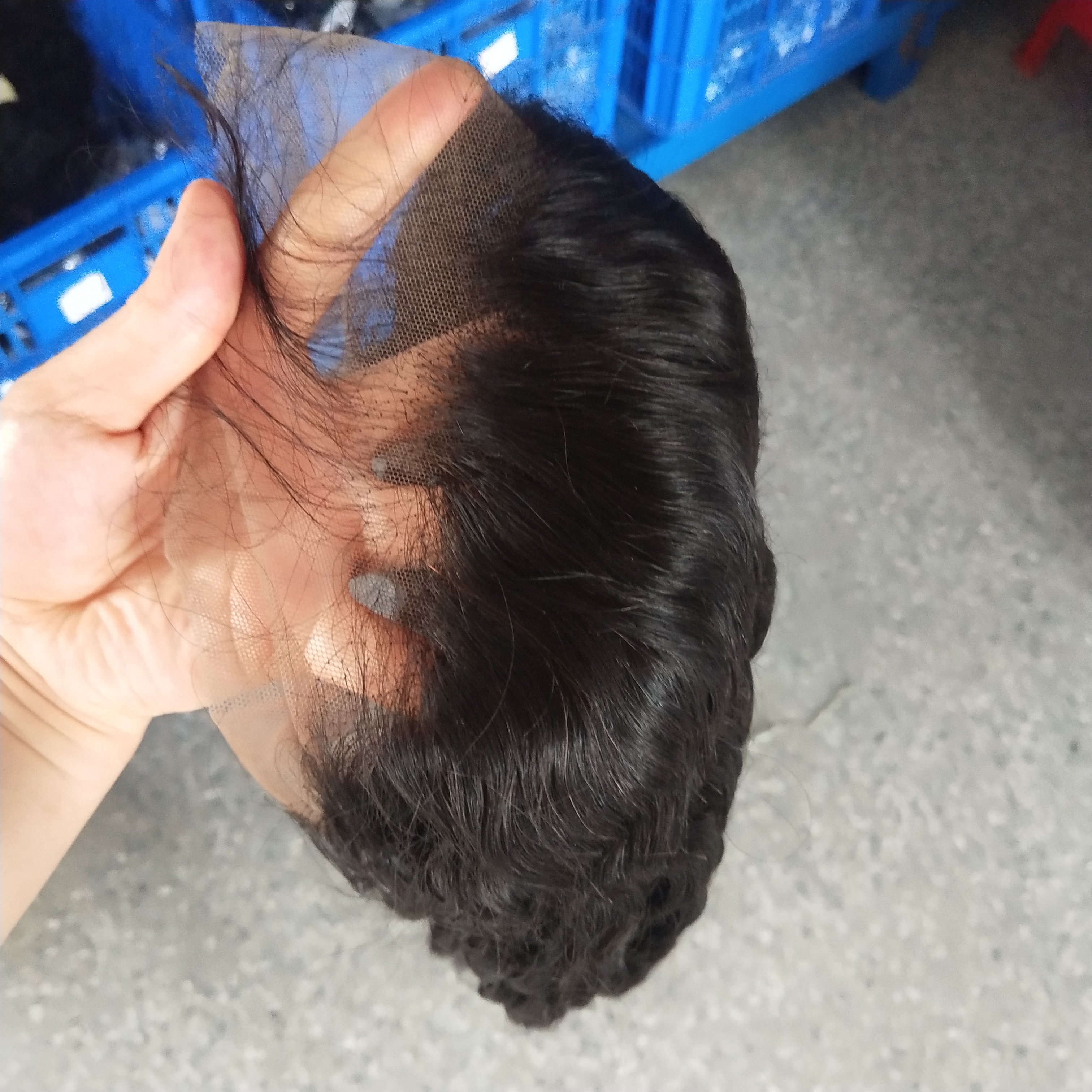 Raw Cambodian Hair Wig,200 Density 30 Inch Hd Deep Wave Lace Frontal Wig 13x4 Lace Front Human Hair Wigs with Baby Hair
