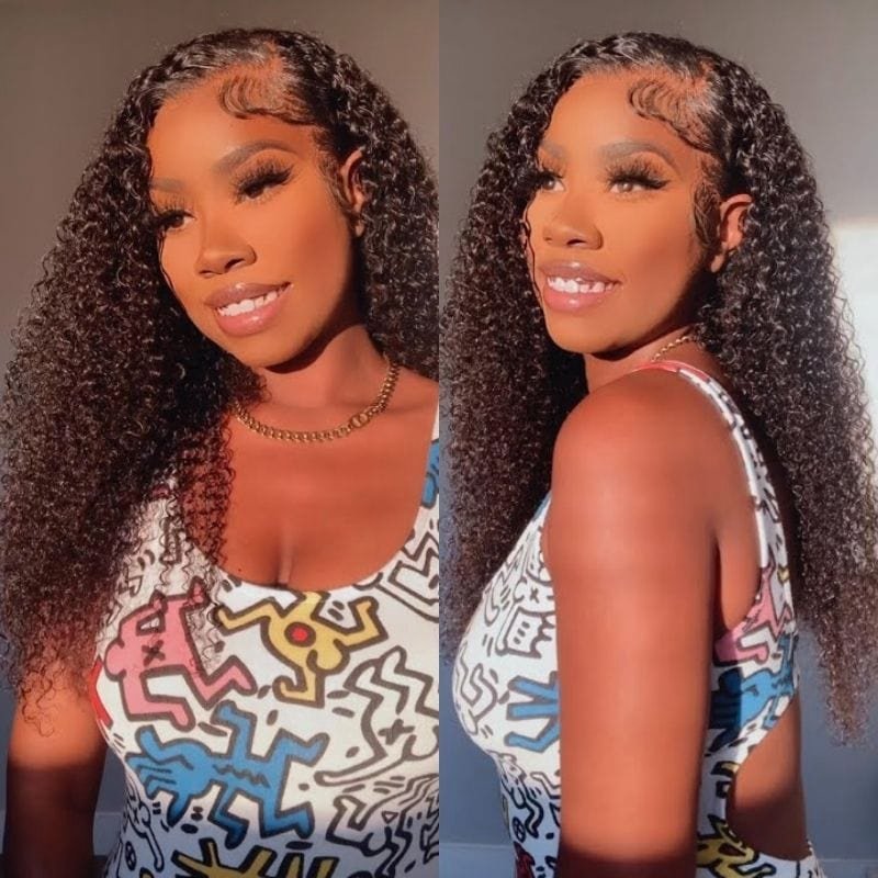 Cheap Brazilian Quality Full Lace Human Hair Wigs For Black Women Transparent Hd Lace Front Wig Pre Plucked 360 Lace Frontal Wig