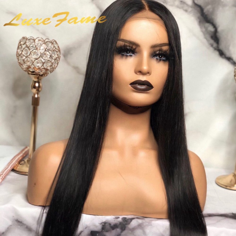 Cheap Bone Straight Human Hair Wig For Black Women,13X4 Straight Lace Front Wig Vendor,Brazilian Wholesale Bone Straight Wig