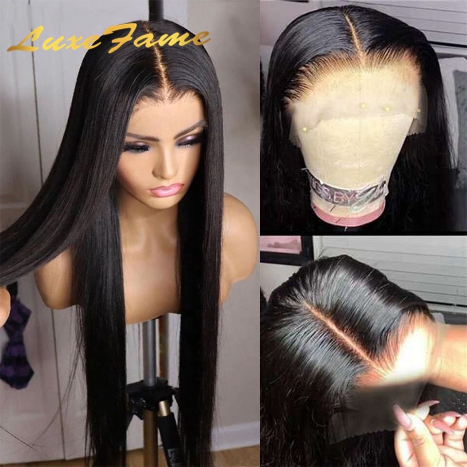 Cheap Bone Straight Human Hair Wig For Black Women,13X4 Straight Lace Front Wig Vendor,Brazilian Wholesale Bone Straight Wig