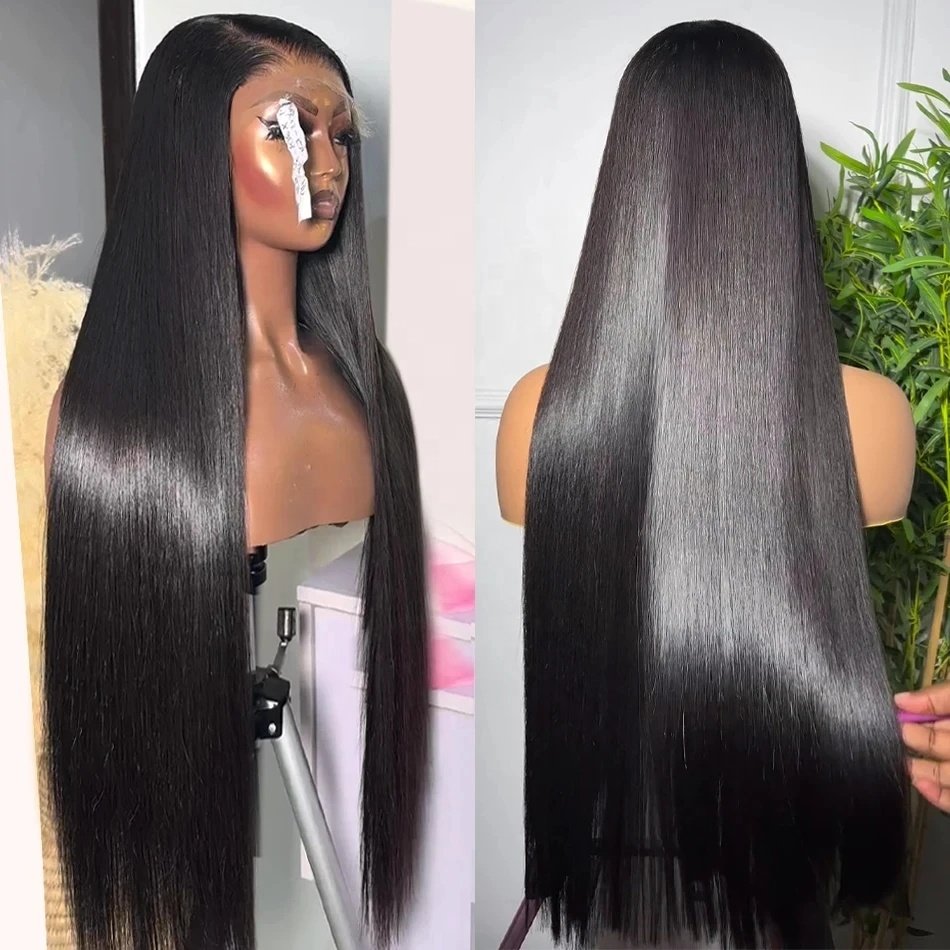 High Quality Glueless Wigs Human Hair 13x6 Full Hd Transparent Lace Front Wig PrePlucked Natural Human Hair Wigs For Black Women