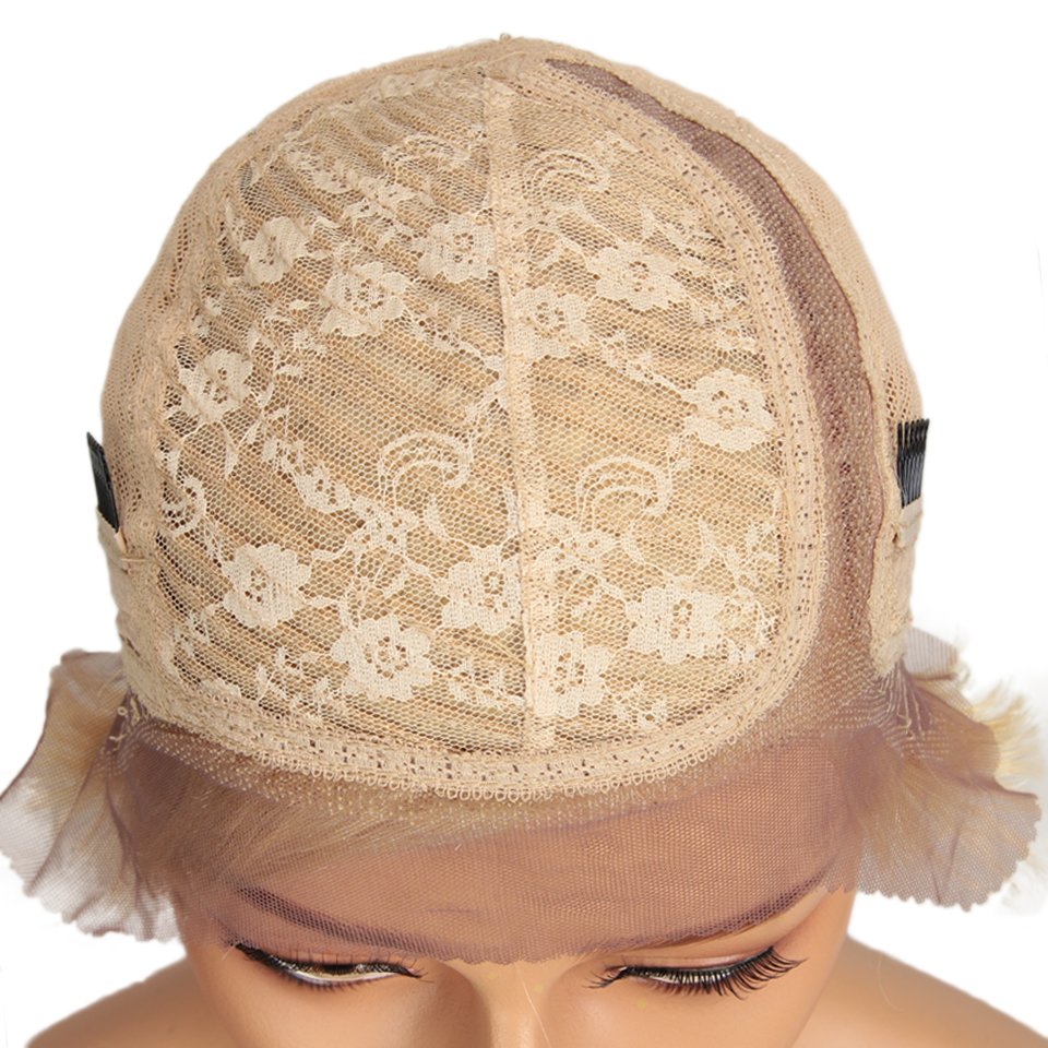 Wholesale Cheap Straight Pixie Cut Wigs Lace Part Human Hair Wigs Lace Front Pre Plucked Brazilian Short Wigs For Women