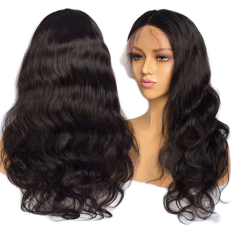 40 Inch Human Hair Full Lace Wigs Raw Hair Preplucked Glueless Human Hair Lace Frontal Wigs For Black Women