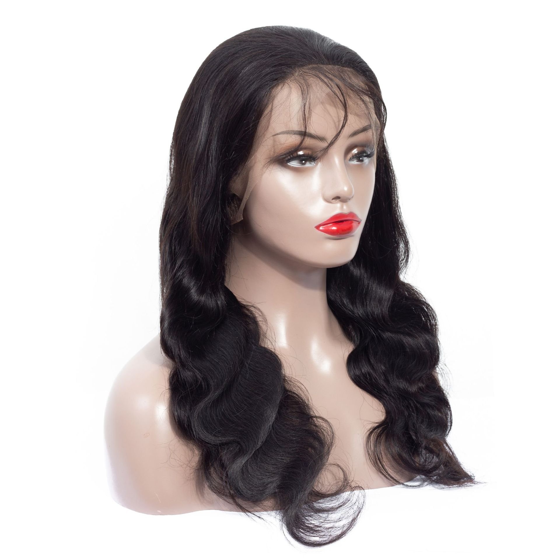40 Inch Human Hair Full Lace Wigs Raw Hair Preplucked Glueless Human Hair Lace Frontal Wigs For Black Women