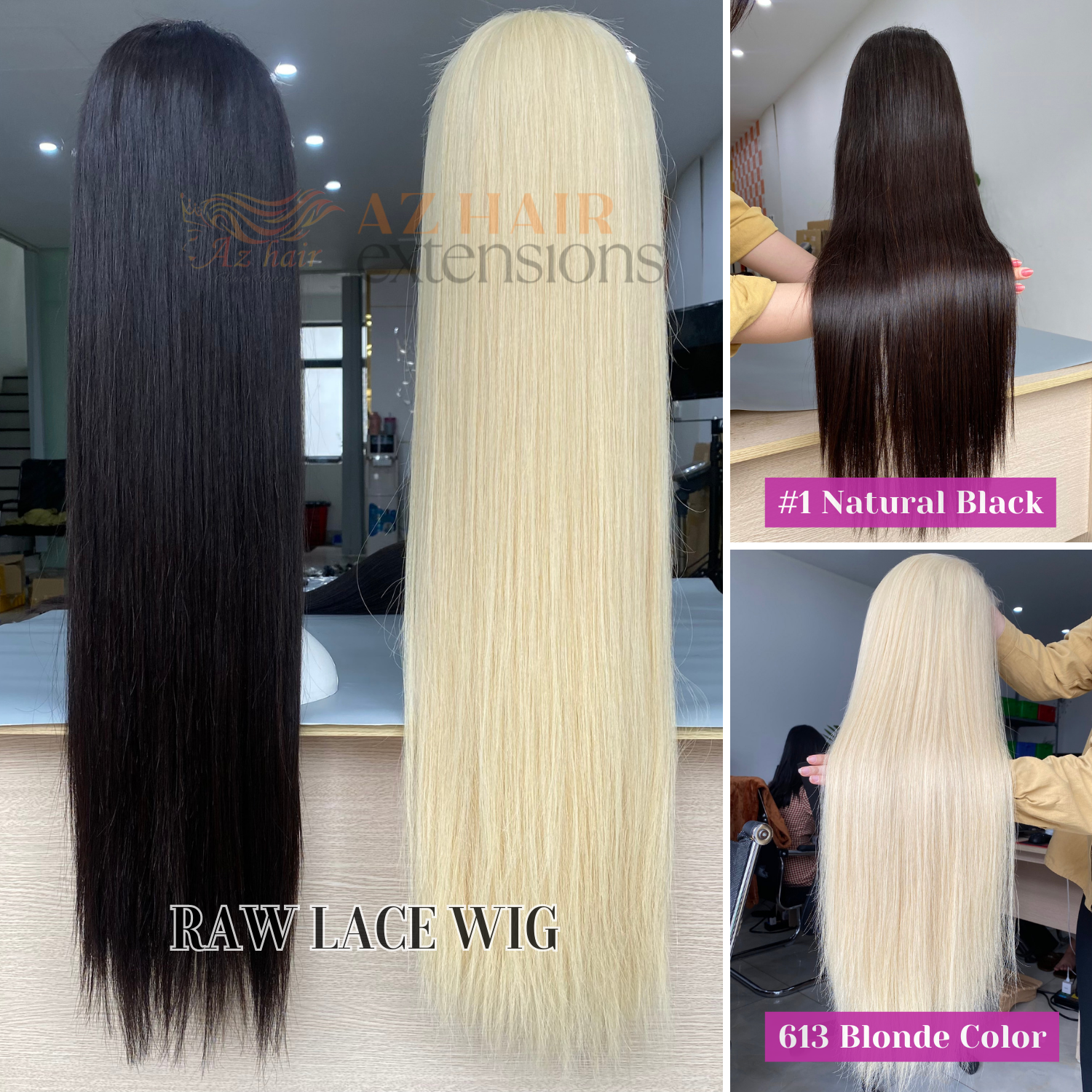 Wholesale Price Wigs 100% Vietnamese Human Hair Silky Straight Swiss Lace Frontal Best Quality