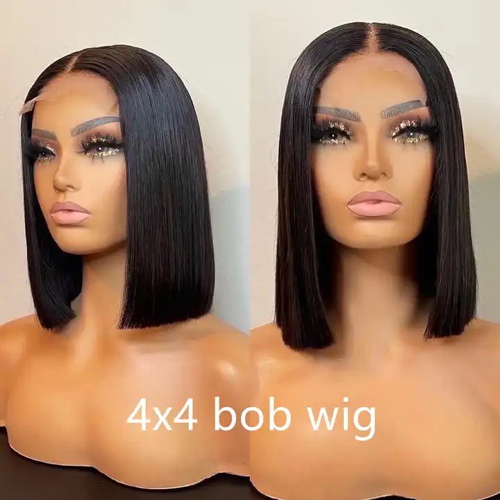 Cheveux Humain Perruques-naturel Glueless Bob Wigs Lace Front Pixie Cut Hd Lace Wig Straight Lace Frontal Virgin Human Hair Wigs