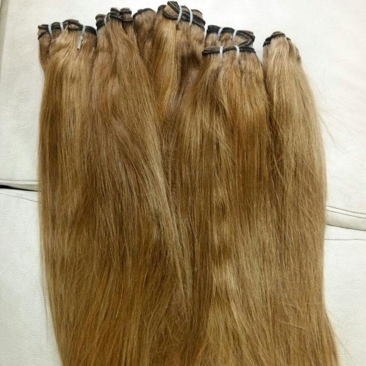 Buy Unprocessed Raw Hair Extensions India Single Double Machine Double Weft Tape Ins Bulk Kinky/ Straight/Afro Styles Deep High