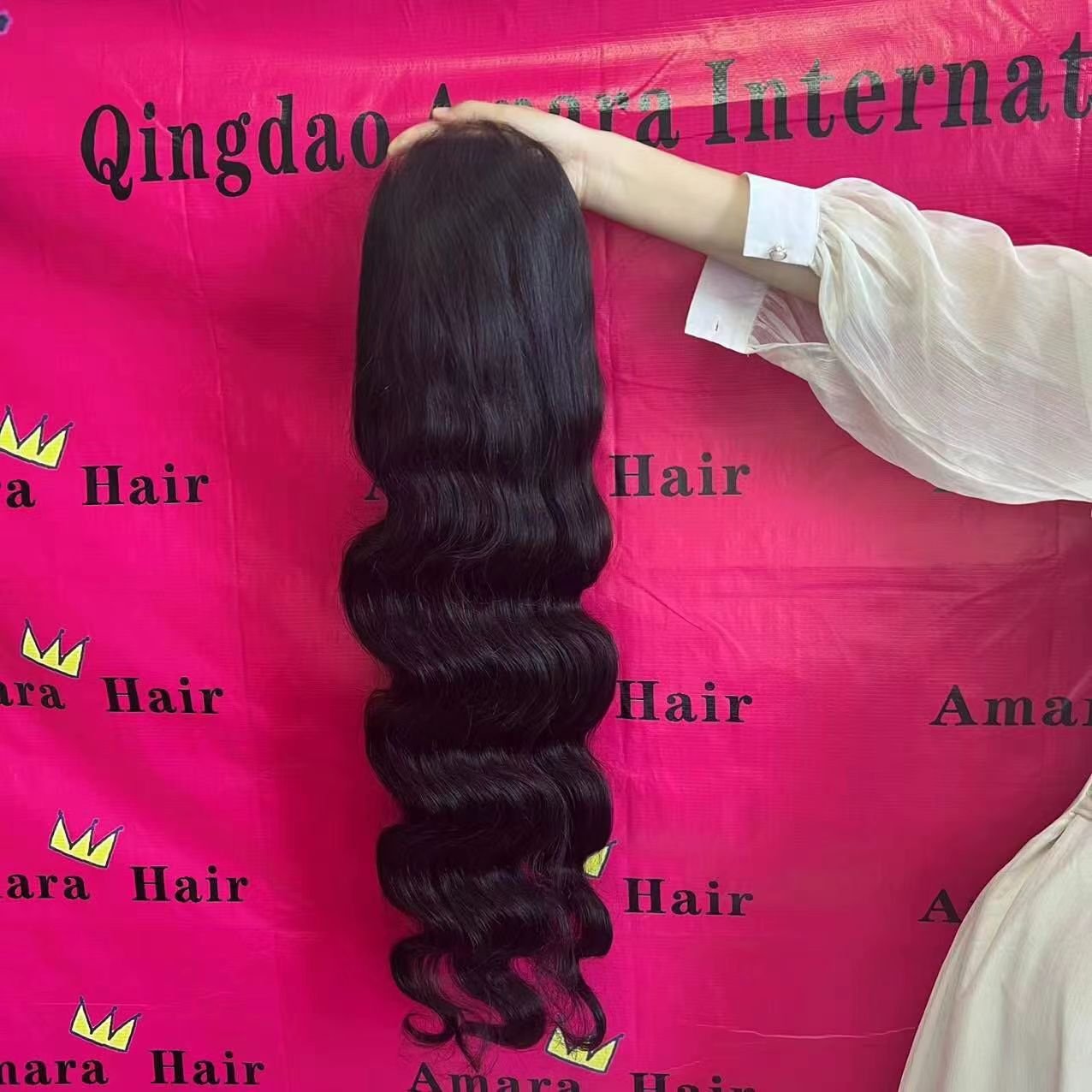 Amara human hair wigs natural color with straight wave13x4 transparent lace HD lace frontal wig 100%human hair in stock