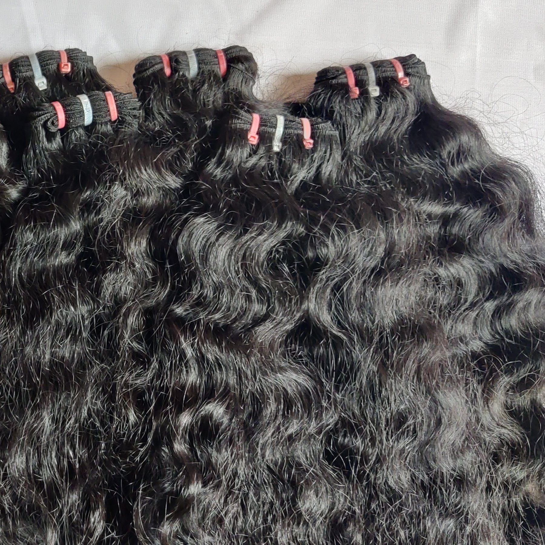 Different types of natural curly Indian unprocessed virgin hair weaves using for hair extensions sales from jerry hairs