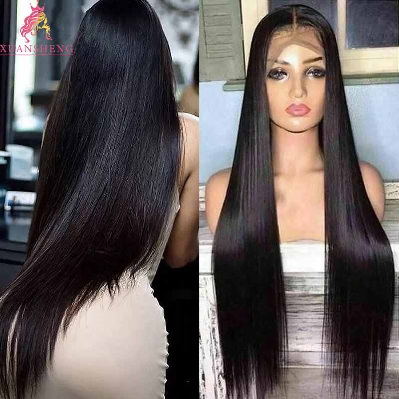 Transparent Lace Front Human Hair Wigs 13x6 virgin hair wigs for black women 360 Lace Frontal raw human hair lace wig vendors