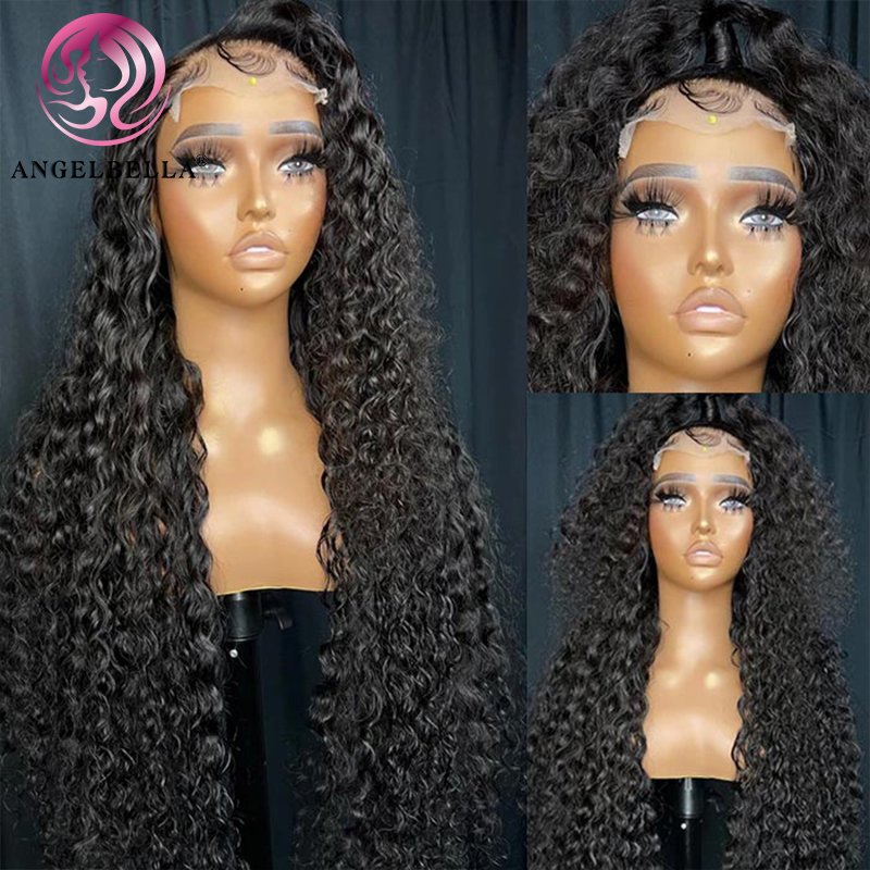 AngelBella 13x4 Wholesale Transparent Hd Full Lace Human Hair Wig Hd Lace Front Wig Raw Vietnamese Hair Frontal Wig