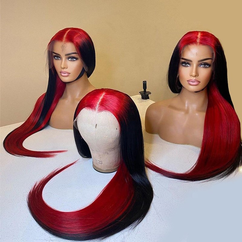 Raw Human Hair Wig Vendors Cuticle Aligned Raw Virgin Indian Real Human Hair Water Wave Wigs 13X6 HD Lace Frontal Wigs Glueless