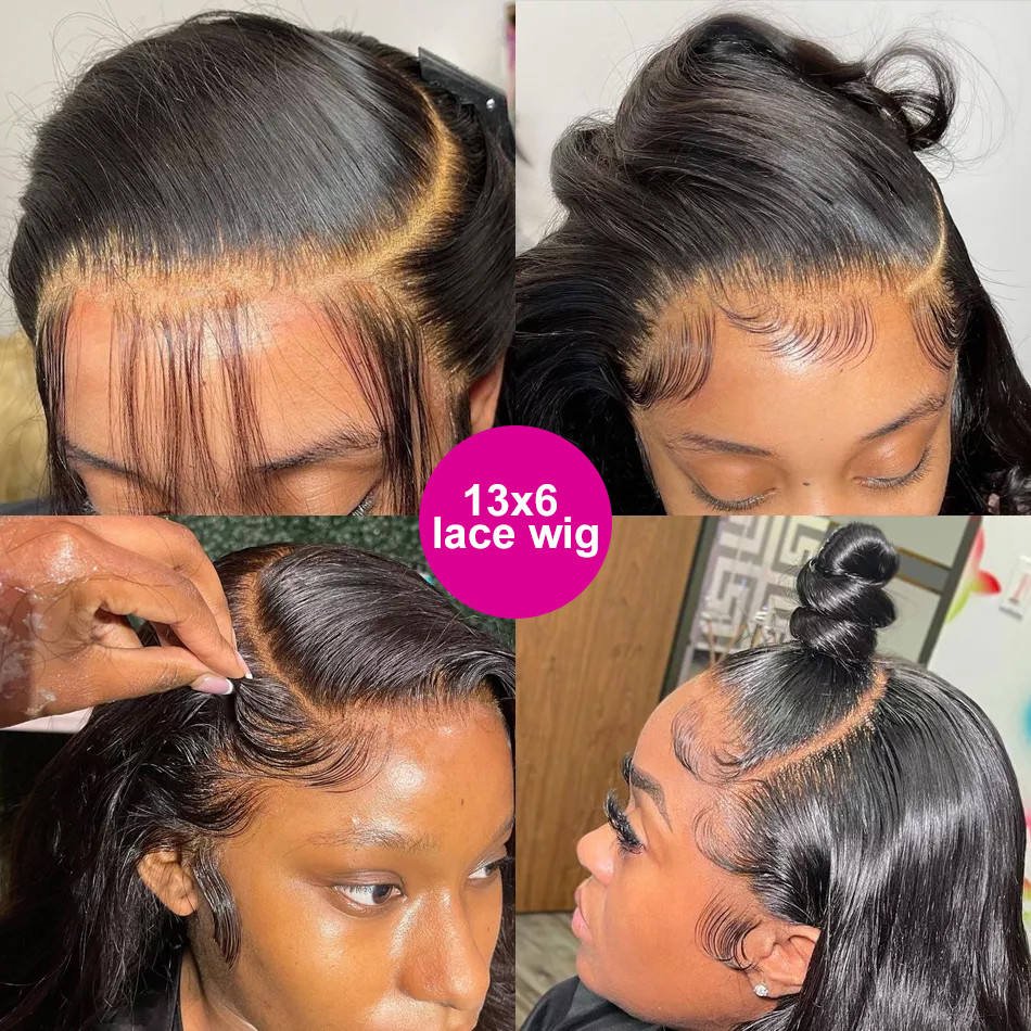 High Quality Full Lace Wigs HD Lace Front Wigs Human Hair Brazilian HD 13x6 Lace Frontal Wigs Wholesale Vendors For Black Women