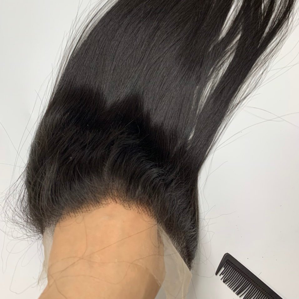 Natural Hair HD lace frontal wig cuticle aligned raw virgin human hair wigs for women