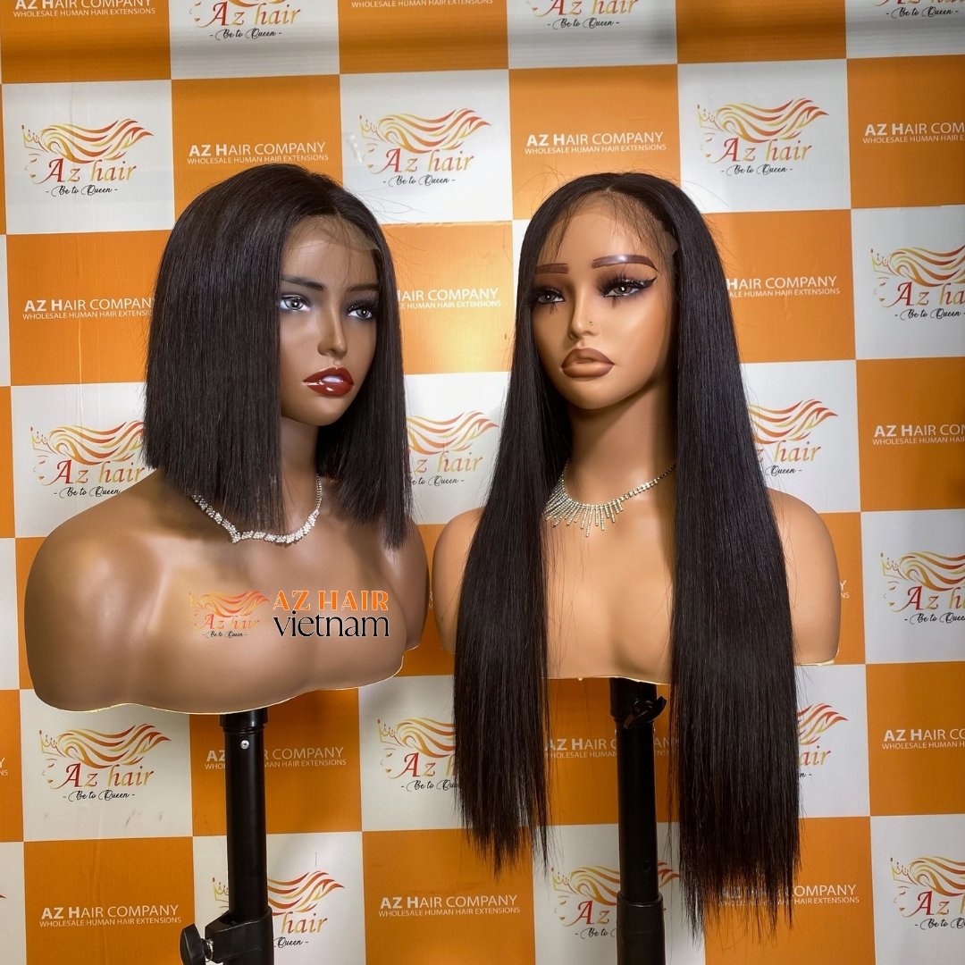 HD Lace Frontal Wig 13x6 LFull Lace Front Human Hair Wigs Transparent Made By 100% Raw Vietnamese Hair