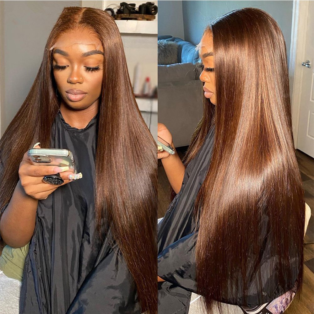 Wholesale Raw Vietnamese Virgin Natural 180% Density Human Hair Hd Full Lace Frontal Wig Transparent Lace Front Human Hair Wigs
