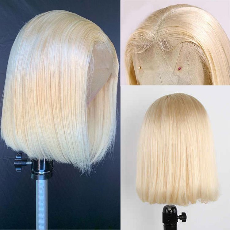 Stock For Black Friday 1B/613 Blonde Machine Made Human Hair Wigs 8-14 Inch Glueless Bob Short Wig Black Women