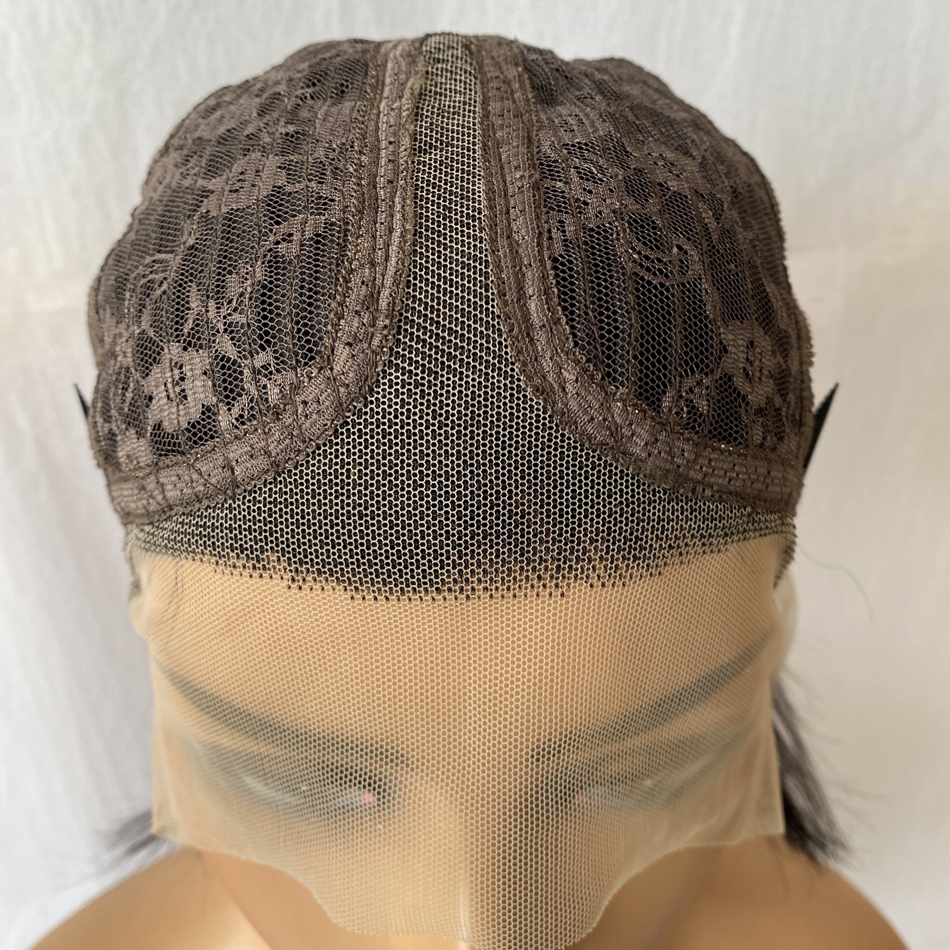 Peruvian Brazilian Human Hair Short Straight Lace Front Bob Wig Elf Cut Virgin Hair Wig Natural Human Hair Wig