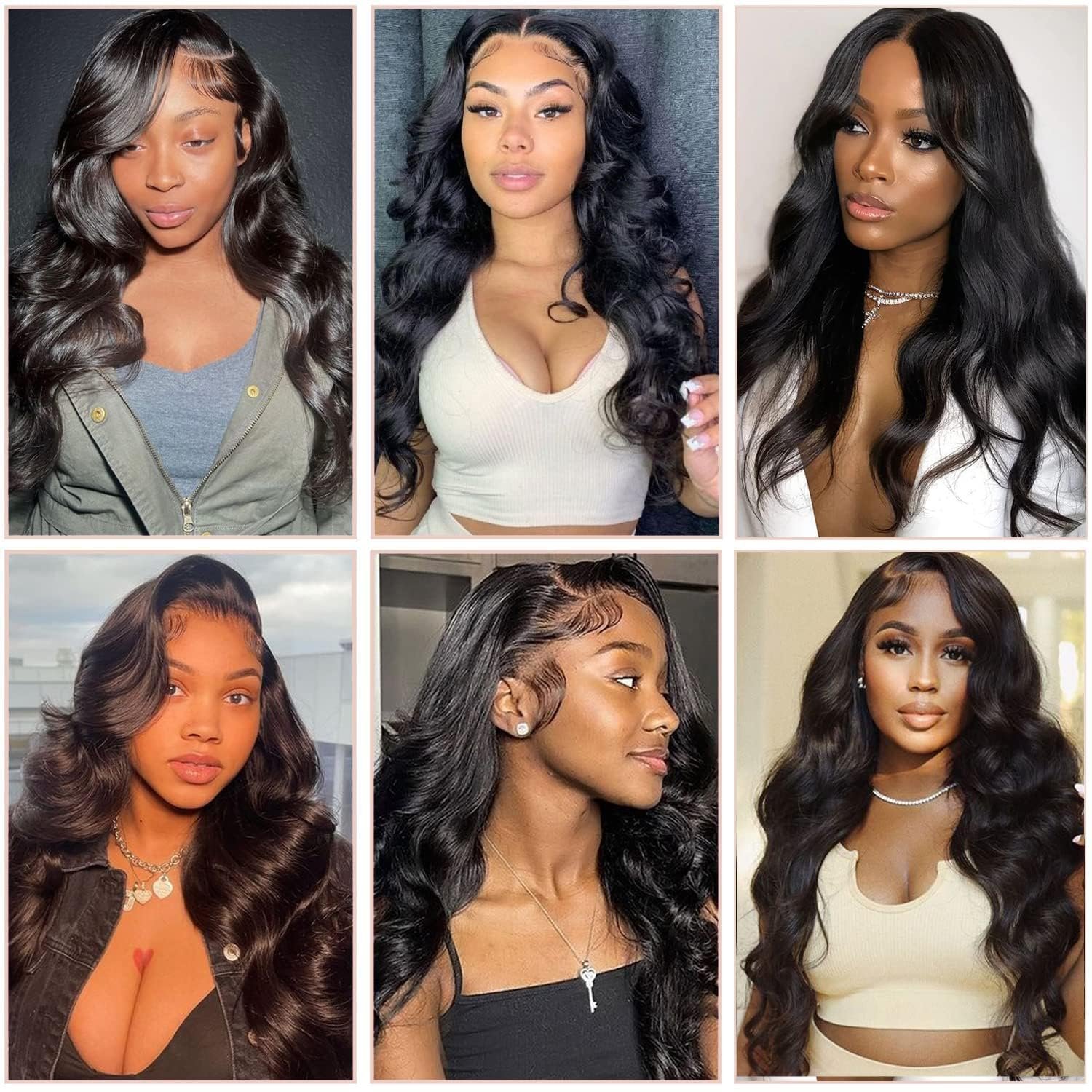 Transparent 13x4 13x6 Lace Front wig Body Wave Unprocessed Brazilian Pre Plucked Human Hair Wig for Black Women