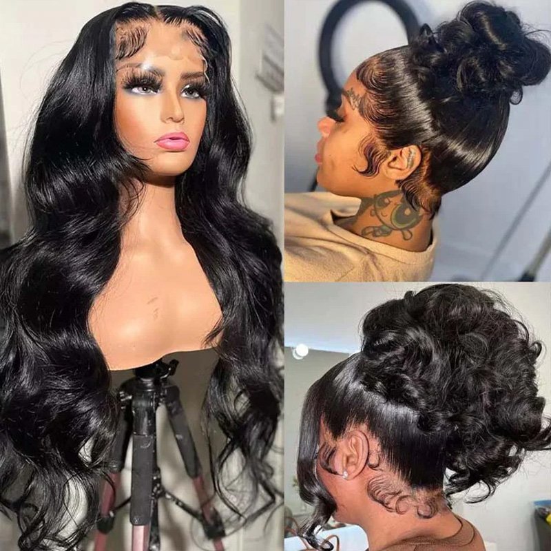 ZSF Human Hair Wigs Wholesale Price 360 Lace Frontal Wig Body Wave For Black Woman 100% Brazilian Unprocessed Virgin Hair Wig