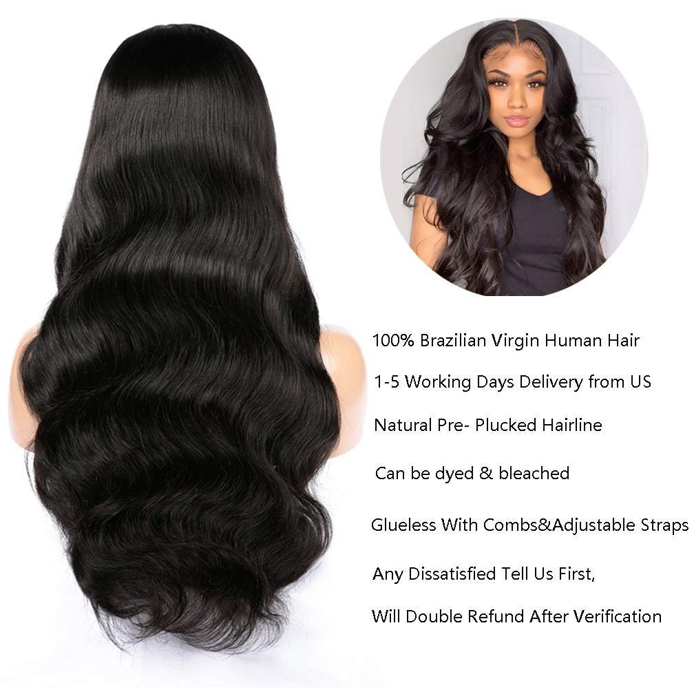 Natrual Black Blonde Highlights Wig Mix Color Body Wave Curly Pre Plucked HD Transparent Lace Front Raw Virgin Human Hair Wigs