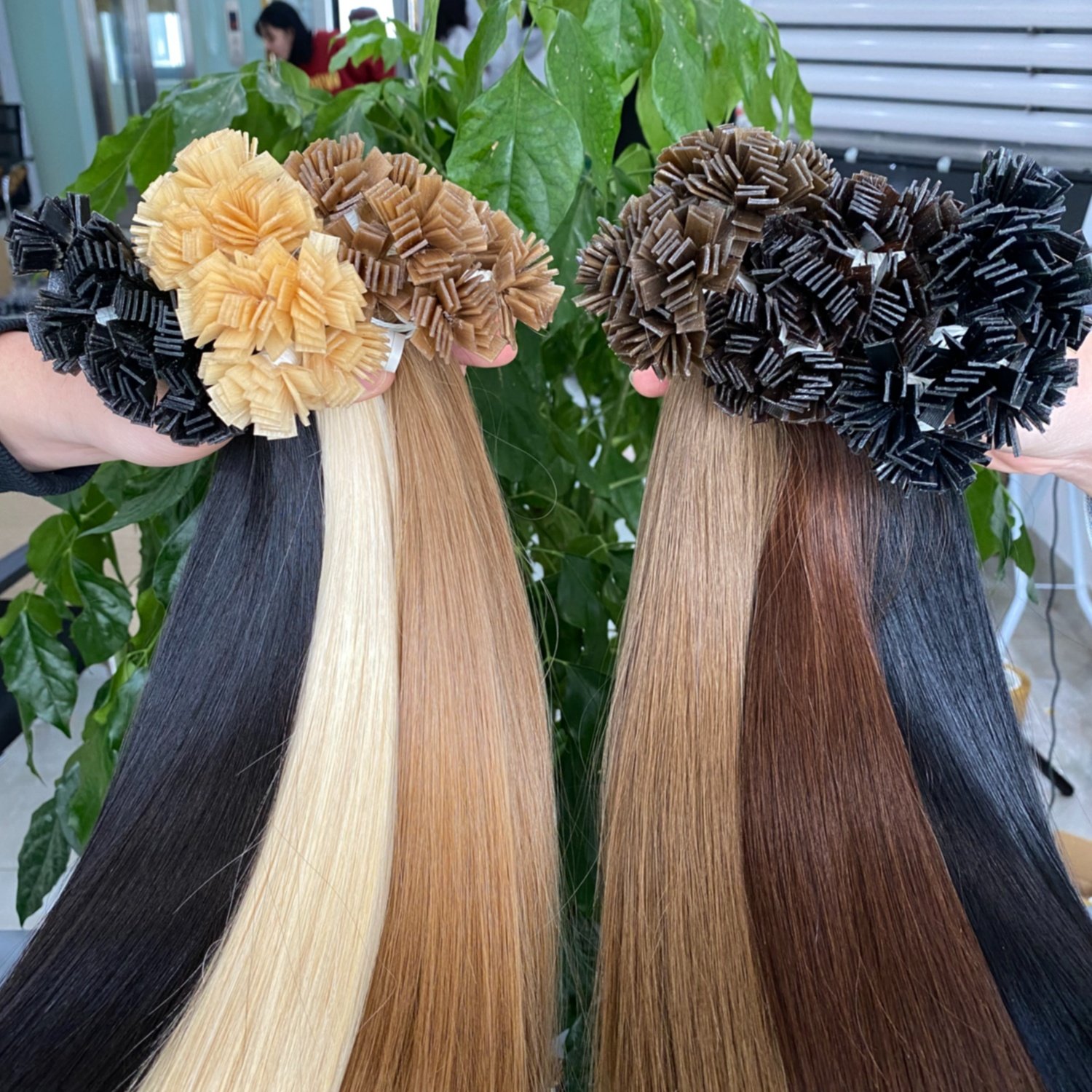 Best Quality Super Double Drawn K Tip Hair Keratin Flat Tip Hair Extensions Vietnamese Raw Human Hair Extensions Wholesale Price