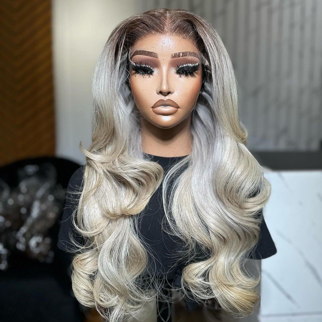 30 inch hd brazilian full lace human hair wig,100% human hair hd blonde 613 full lace wig with baby hair,full lace wig vendor