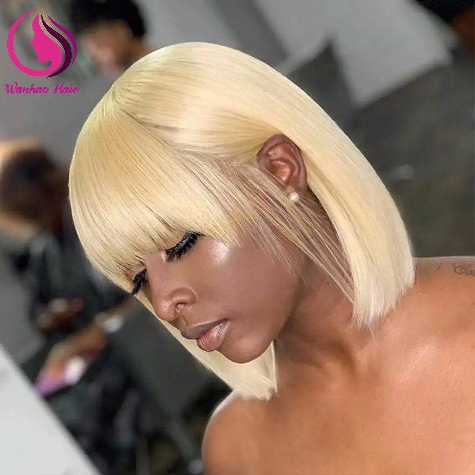613 Peruvian Vietnamese Human Hair Bob Wig Raw Brazilian Natural Frontal Glueless Lace Front Human Hair Wigs