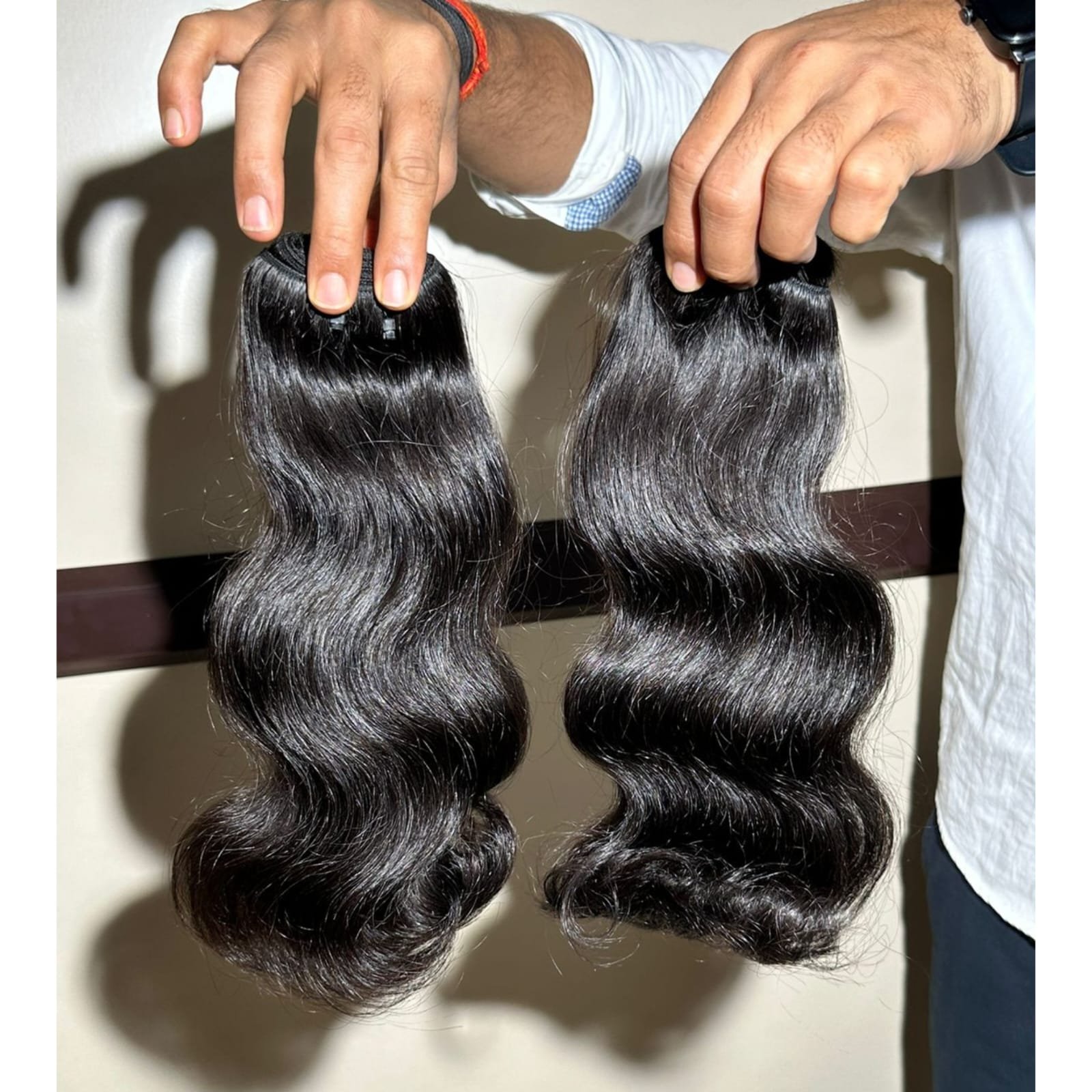 100% RAW INDIAN BABY AND BOUNCY HUMAN HAIR NATURAL ONE DONOR CUTICLES ALIGNED FROM WHOLESALER