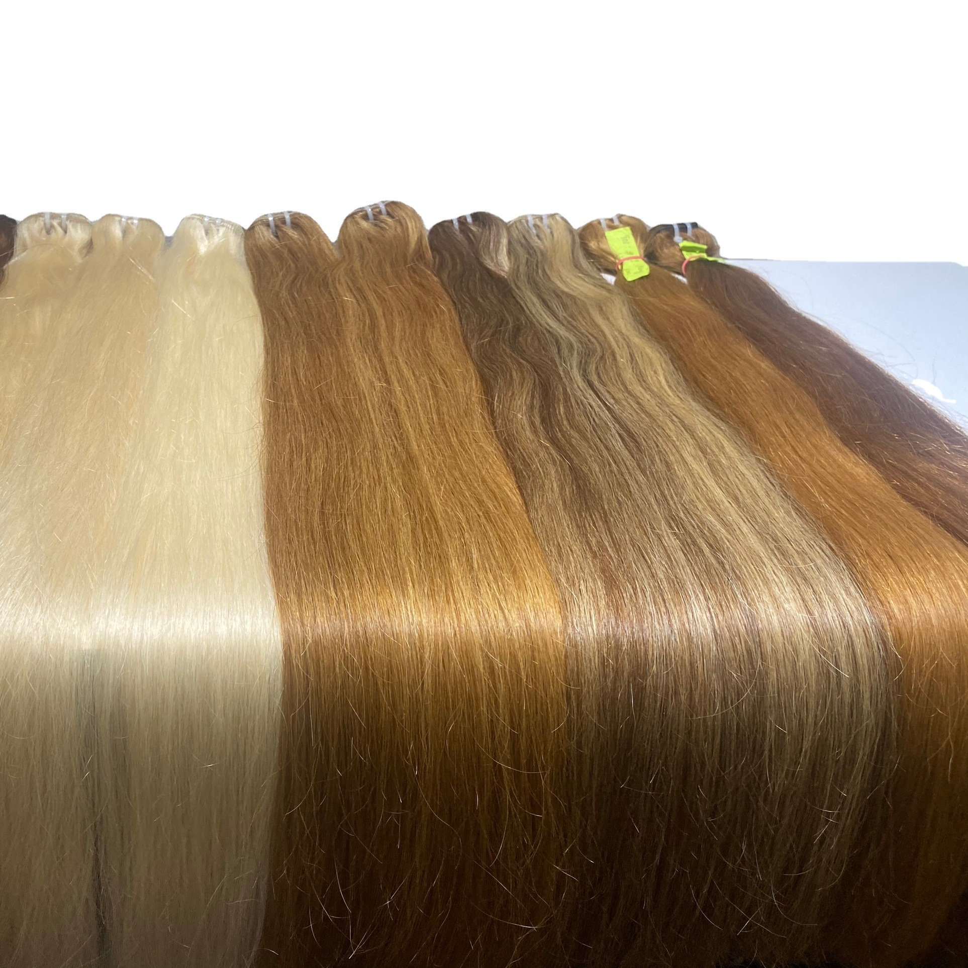 Summer Sales Factory Wholesale 100% Vietnamese Natural Raw Virgin White Highlight Color Human Hair Extension Human Hair Wigs