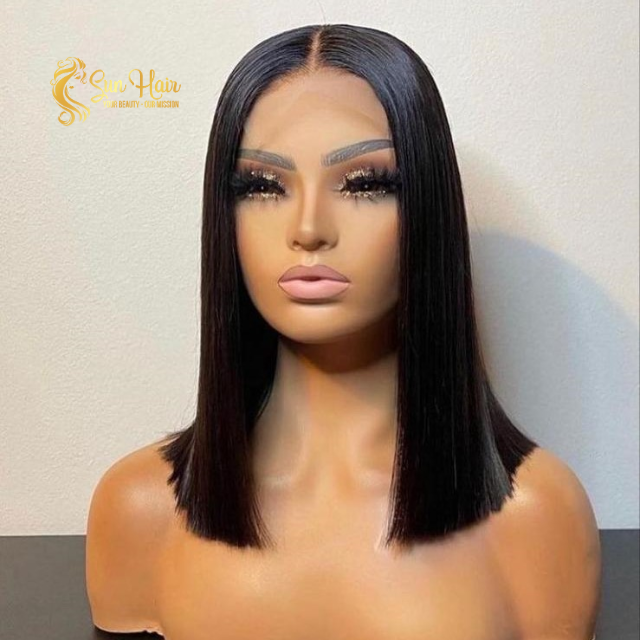 High Quality Bone Straight HD Lace Front Wigs Cuticle Aligned Glueless 100% Vietnamese Human Hair Extensions From Sun Hair