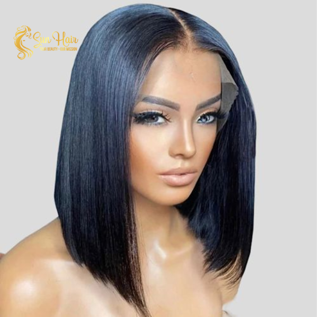 High Quality Bone Straight HD Lace Front Wigs Cuticle Aligned Glueless 100% Vietnamese Human Hair Extensions From Sun Hair