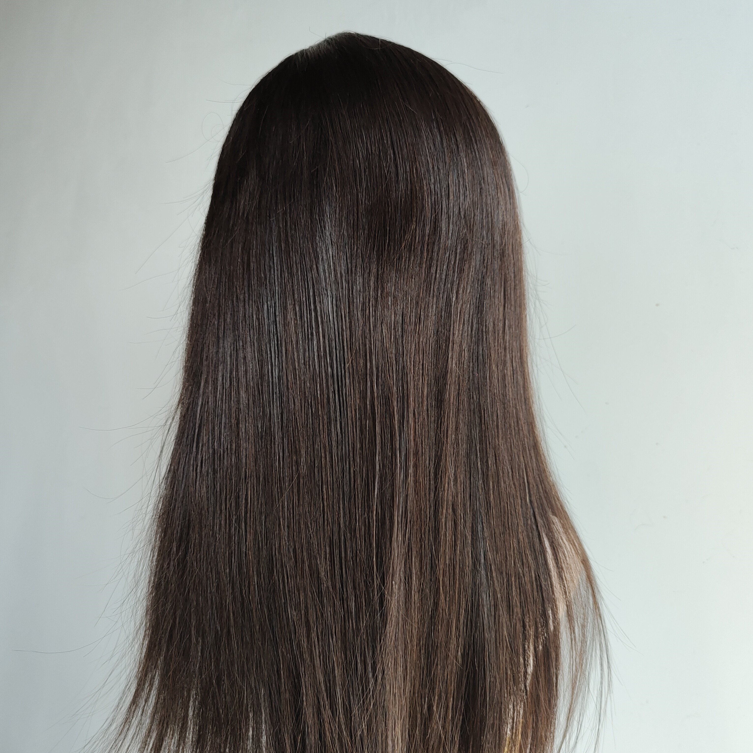 Hot sale machine made headband human hair wig