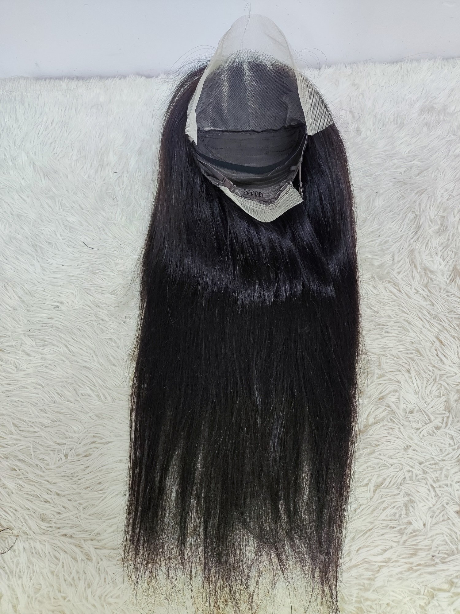 Letsfly Super Cheap Straight Lace Frontal Human Hair Wigs 7A Remy Hair With 13*4 Closure Wigs 4pcs/lot Wholesale Hairwig