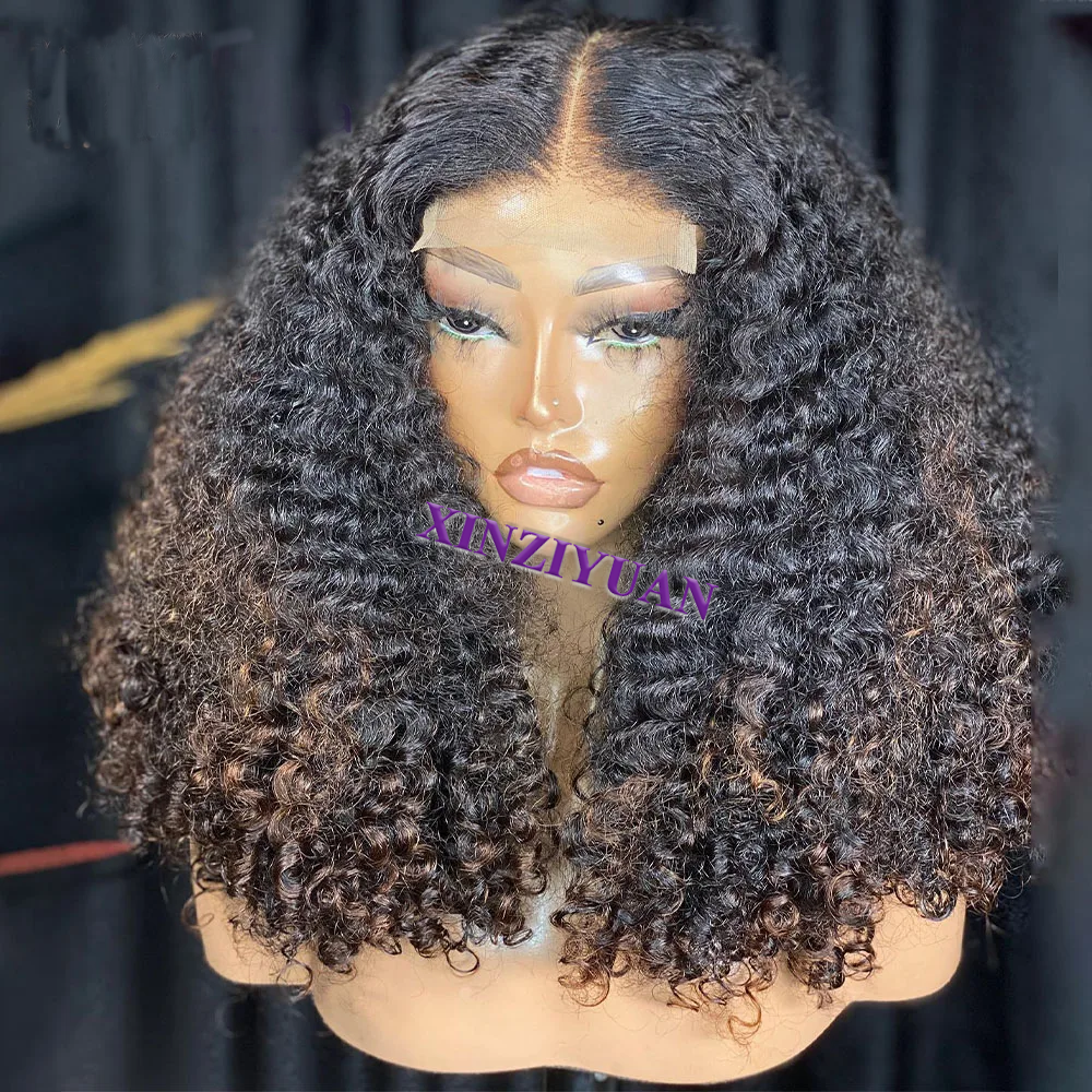 4x4 5x5 HD Lace Frontal Burnese Curly Wig 350% Top Density Hot Luxury Gluess Human Hair Wig For Black Women Cheap Wig