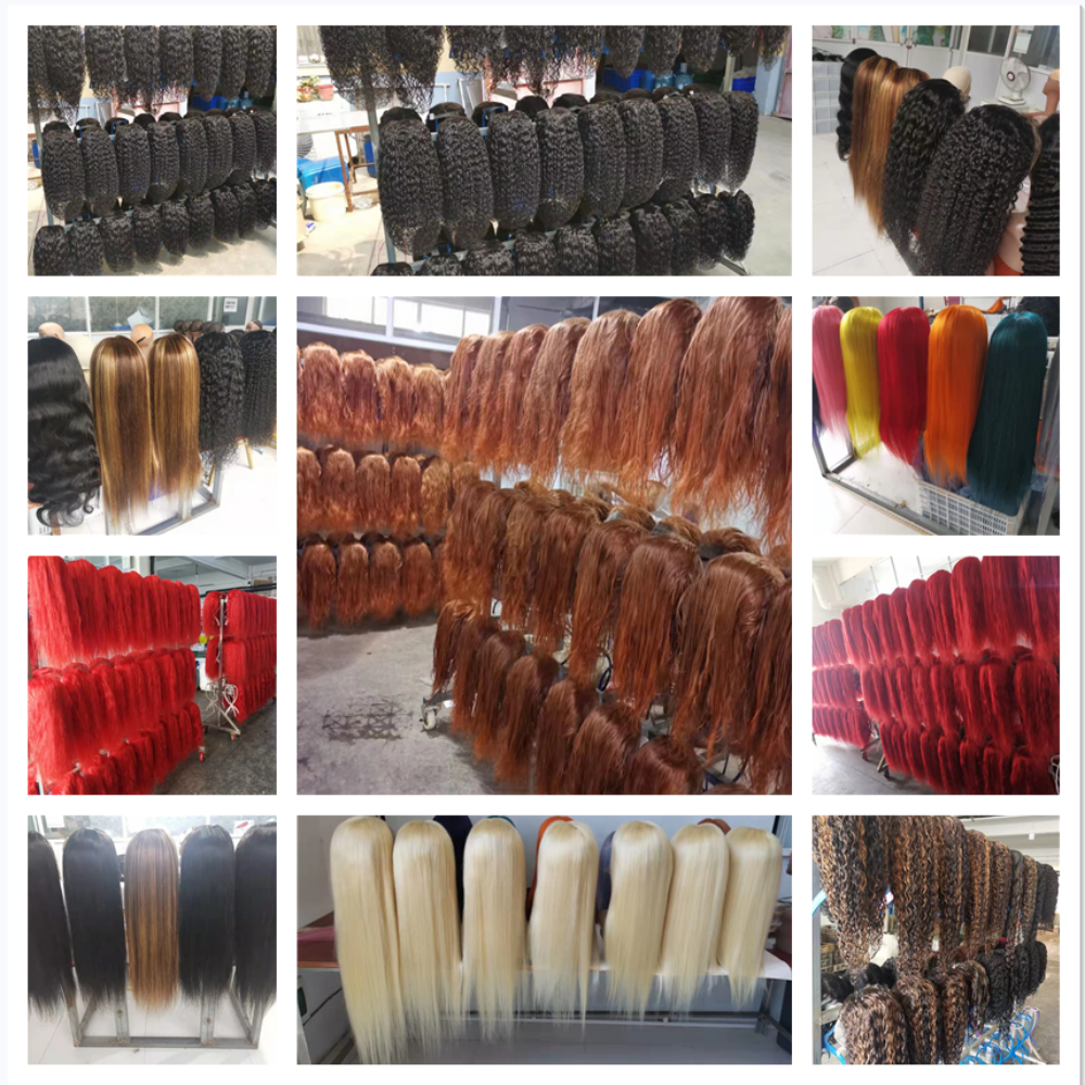 13x4 Full Lace Frontal150% Density Indian Brazilian Preplucked Yaki Straight Body Wave Curly Human Hair Wigs