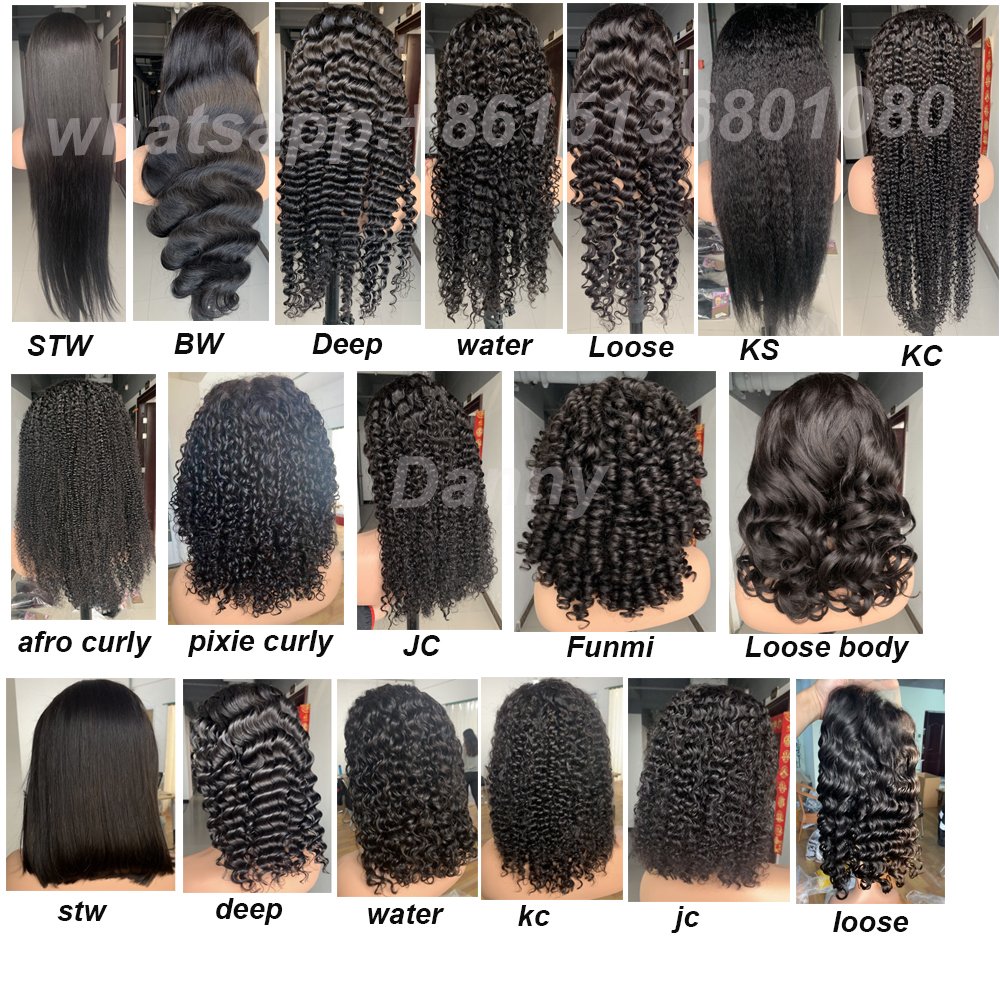 Raw Indian Hair Straight Lace Wigs 100% Virgin Cuticle Aligned Human Hair Lace Closure Wig Vendor