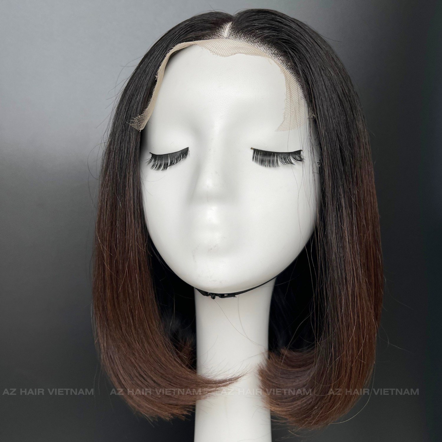 Top Quality 12A Grade Super Double Drawn Human Hair Wig 4x4 Lace Closure, Bob Wig With 100% Raw Vietnamese Hair Extensions