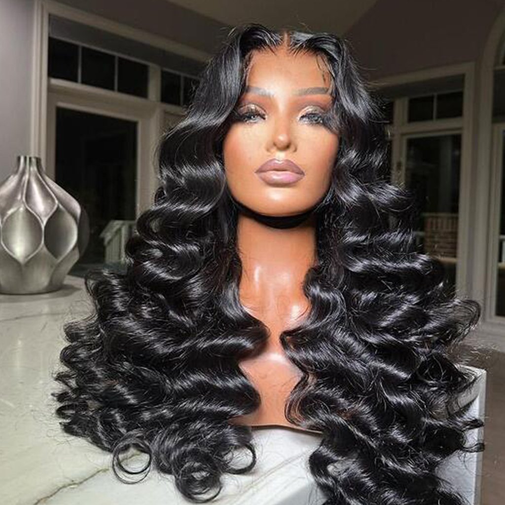 Raw Indian Hair Lace Front Wigs Virgin Cuticle Aligned Glueless Full Lace Human Hair Wigs HD Lace Frontal Wig For Women