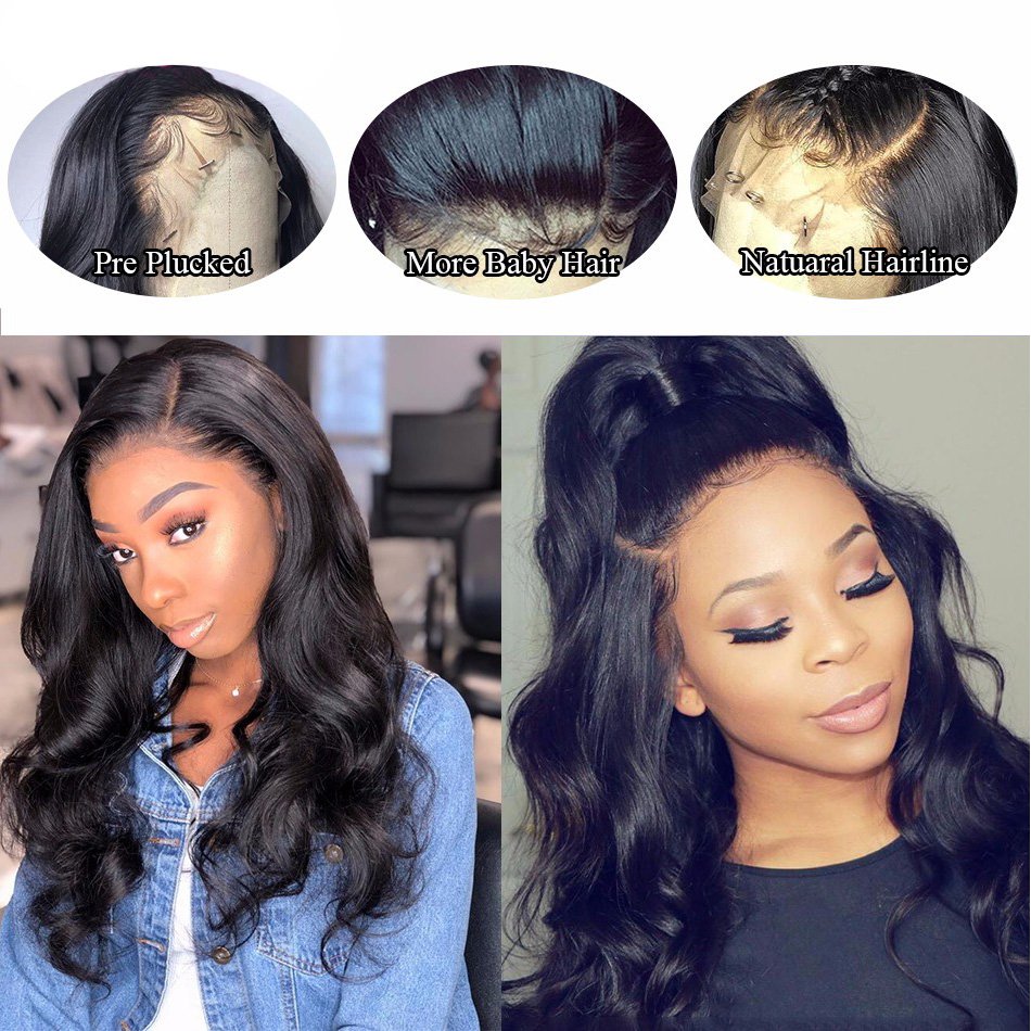 Wholesale Body Wave Human Hair Lace Front Wigs Raw Brazilian Human Hair Wigs 360 Full Lace Hd Lace Frontal Wigs For Black Women