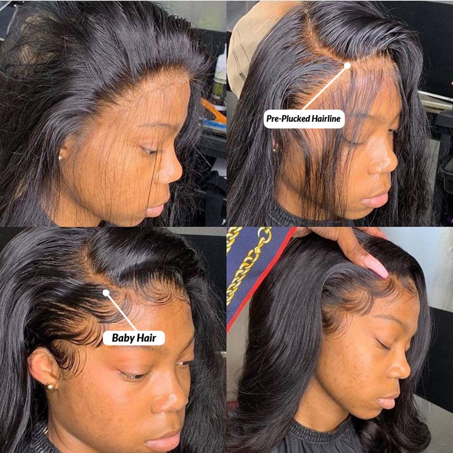 Wholesale Body Wave Human Hair Lace Front Wigs Raw Brazilian Human Hair Wigs 360 Full Lace Hd Lace Frontal Wigs For Black Women