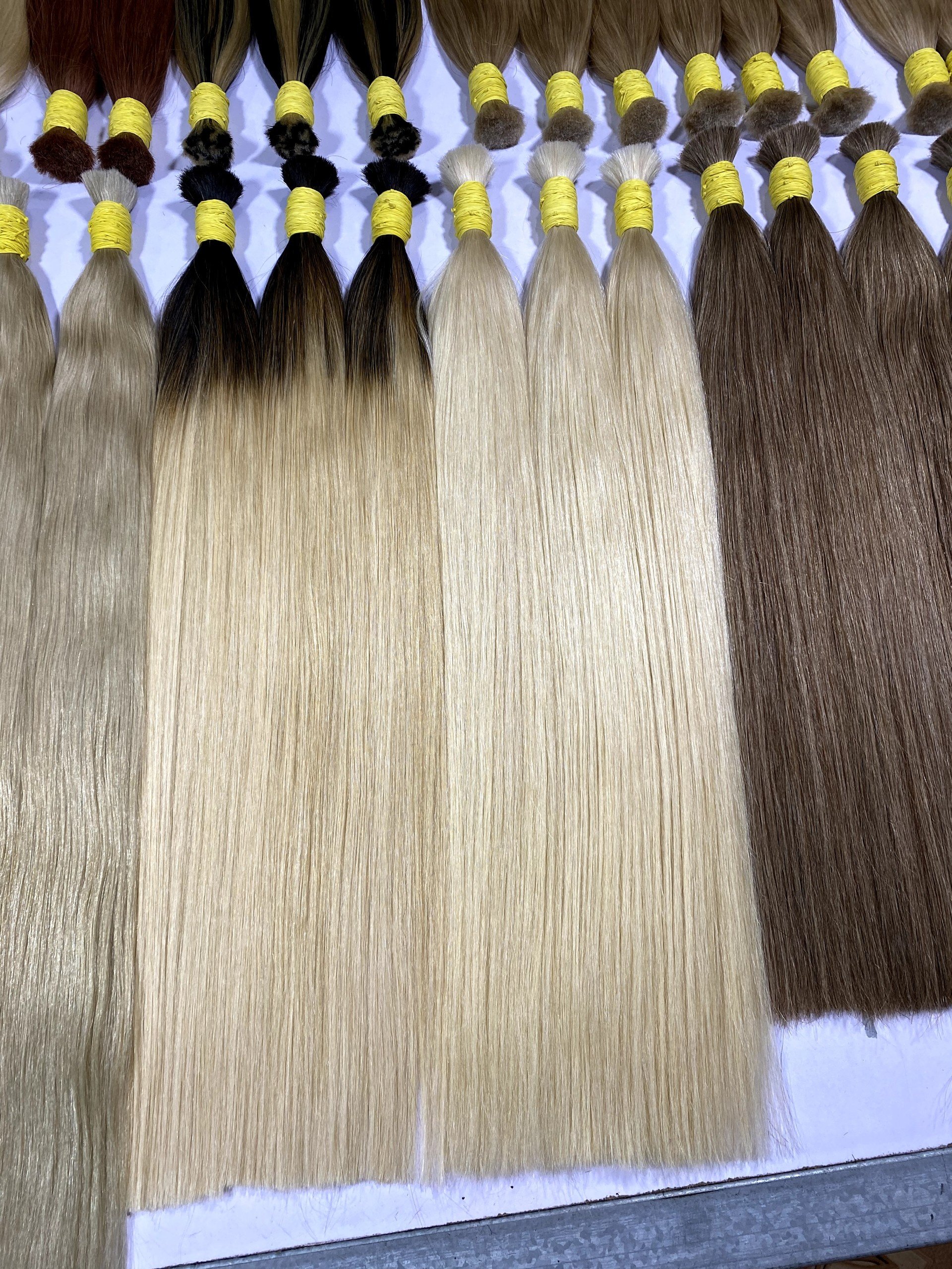 Top Factory Beautiful Virgin One Donor Soft Bone Straight Human Raw Hair Extensions, Cheap Human Hair, Wig Human Hair Lace Front