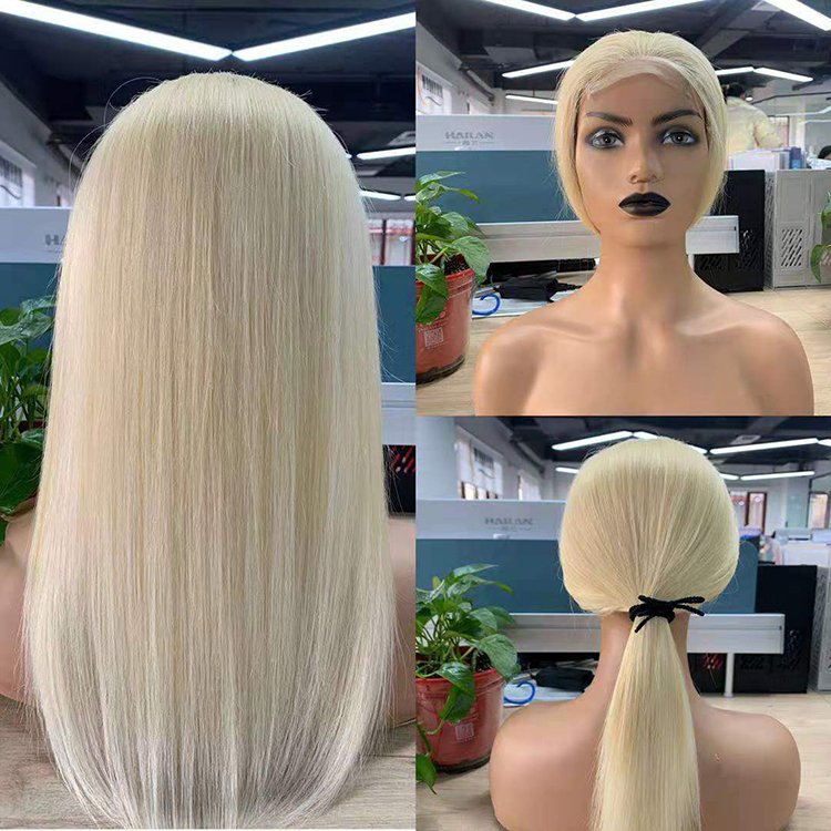 360 Hd Transparent Lace Frontal Wig 613 Human Hair Wig Raw Indian Hair Wigs