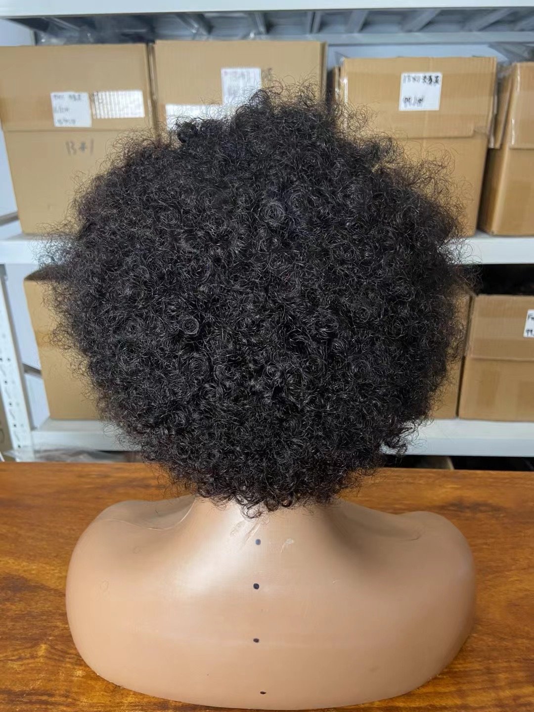 Wholesale Afro Kinky Curly Braided Wigs Brazilian Human Hair 13x4 lace Frontal Wig Afro kinky curly Top Quality Human Hair Wigs