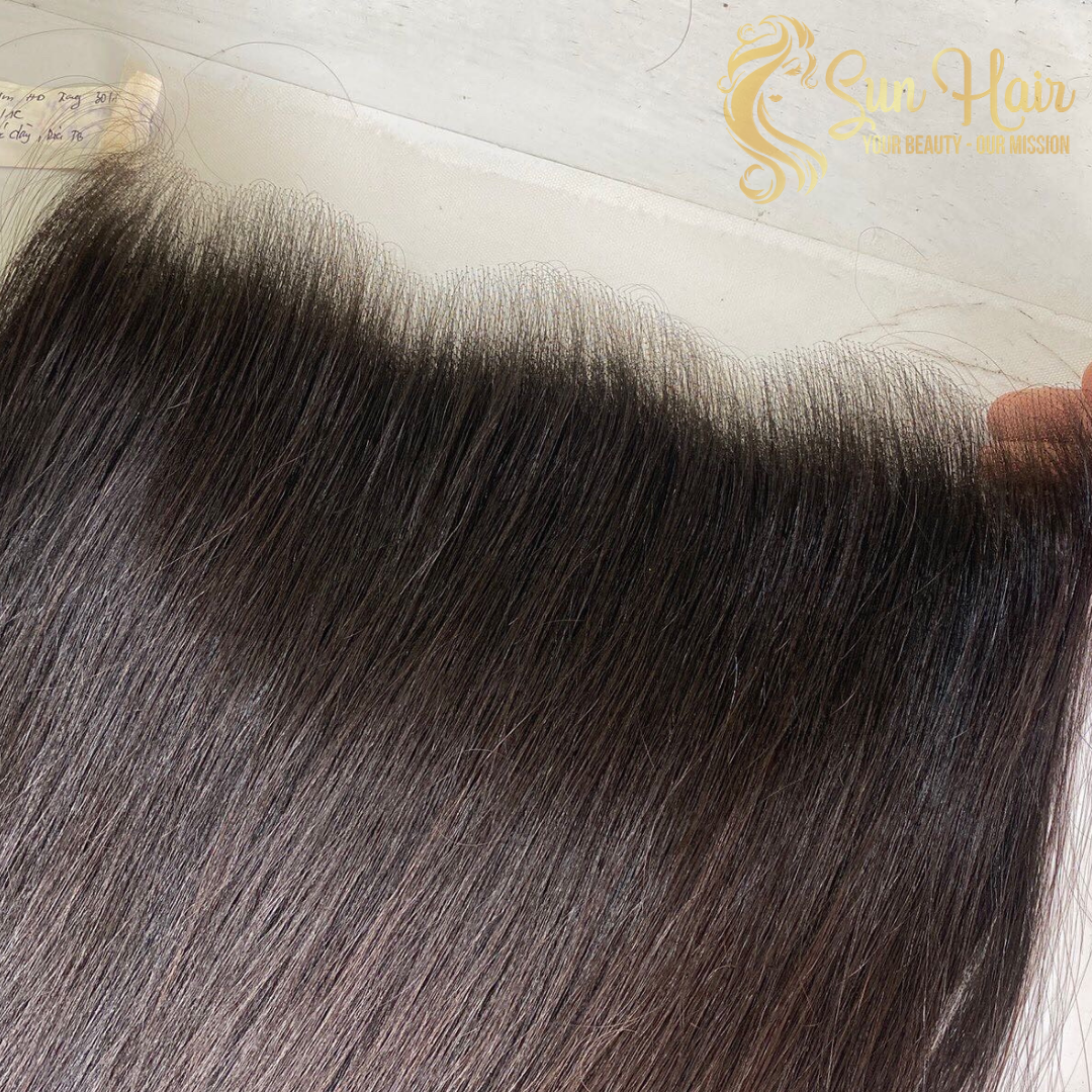 Wholesale Human Hair Lace Frontal 13x4 Full Cuticle Aligned Human Hair Extensions 100% Human Hair