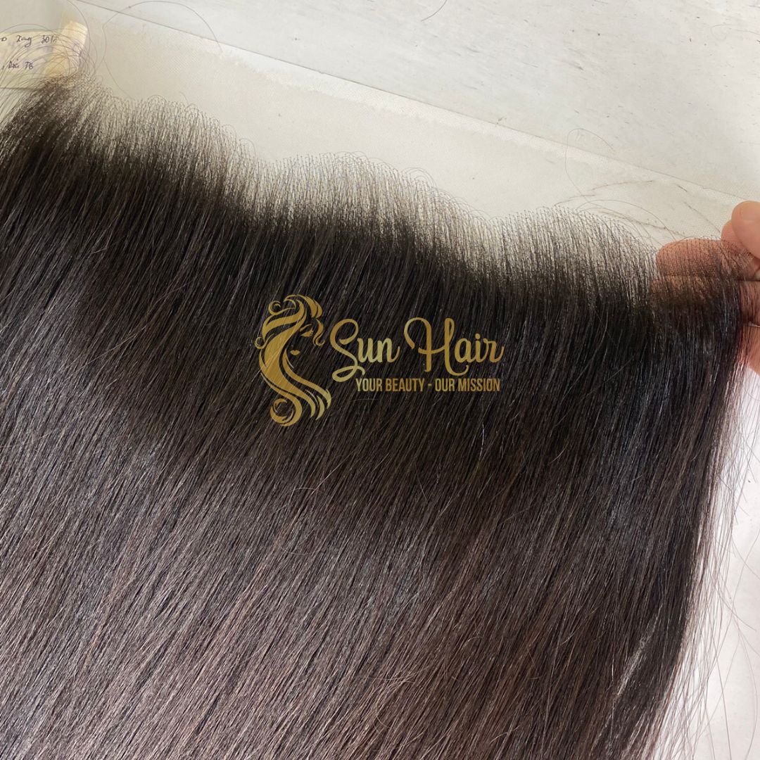 Wholesale Human Hair Lace Frontal 13x4 Full Cuticle Aligned Human Hair Extensions 100% Human Hair