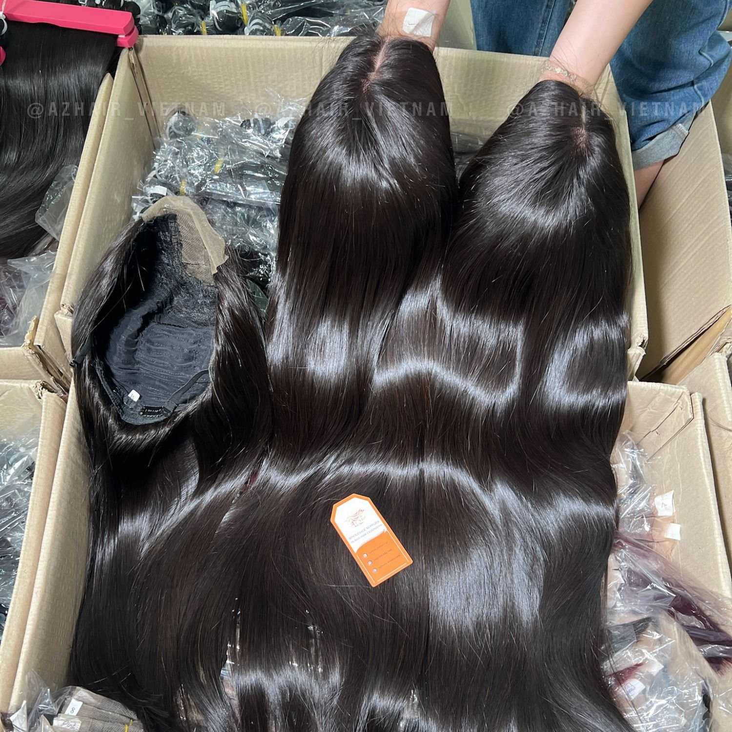 Top Quality Wigs HD Frontal Lace Virgin Cuticle Hair Extensions 100% Vietnamese Raw Hair Wig Human Hair Fast Shipping