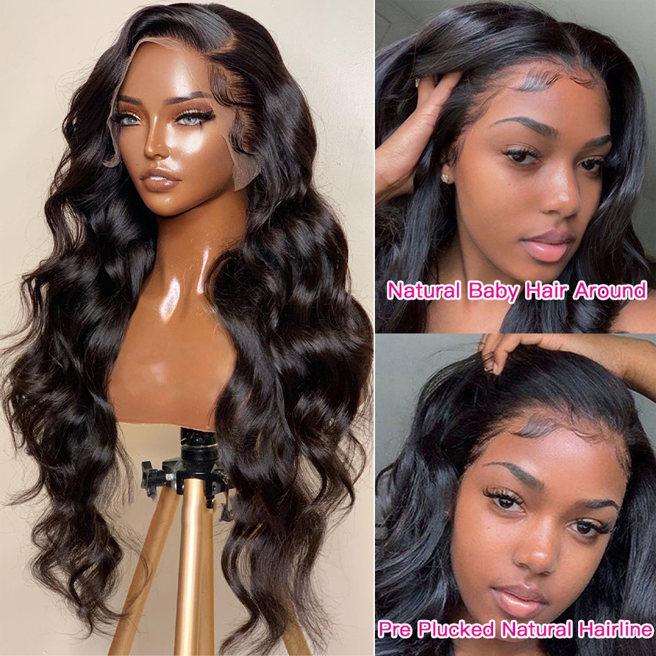 Cheap Raw Virgin Hair Vendors Body Wave Human Hair Lace Front Wig For Black Women Hd Lace Frontal Wig Full Lace Human Hair Wig